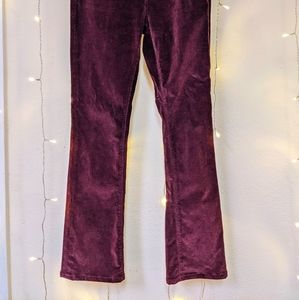 Anthropologie corduroy flare